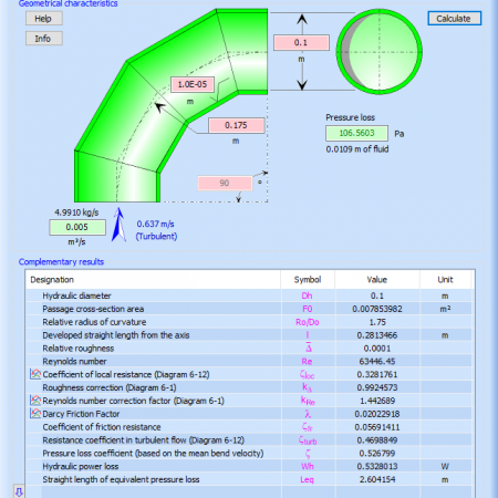 HydrauCalc - Free Fluid Flow and Pressure Drop Calculator